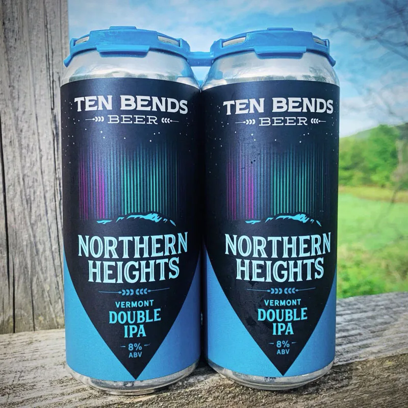 Northern Heights IPA beer label