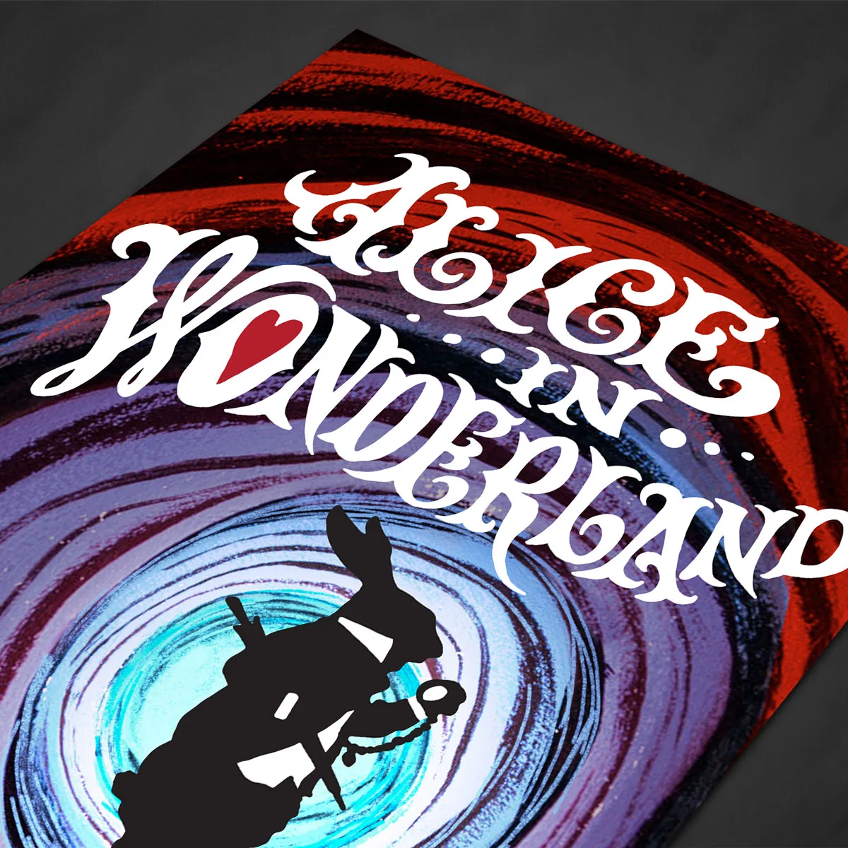 Alice in Wonderland show poster